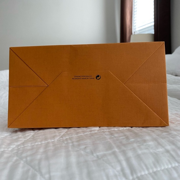 Louis Vuitton shopping bag orange blue. Fantastic condition. Only stored - Picture 4 of 9